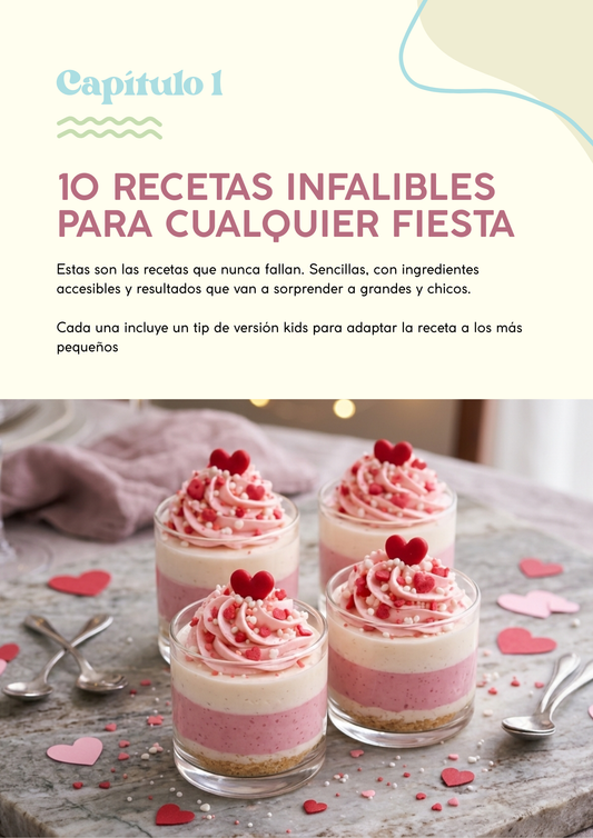 Fiestas en Casa: Postres en Vaso