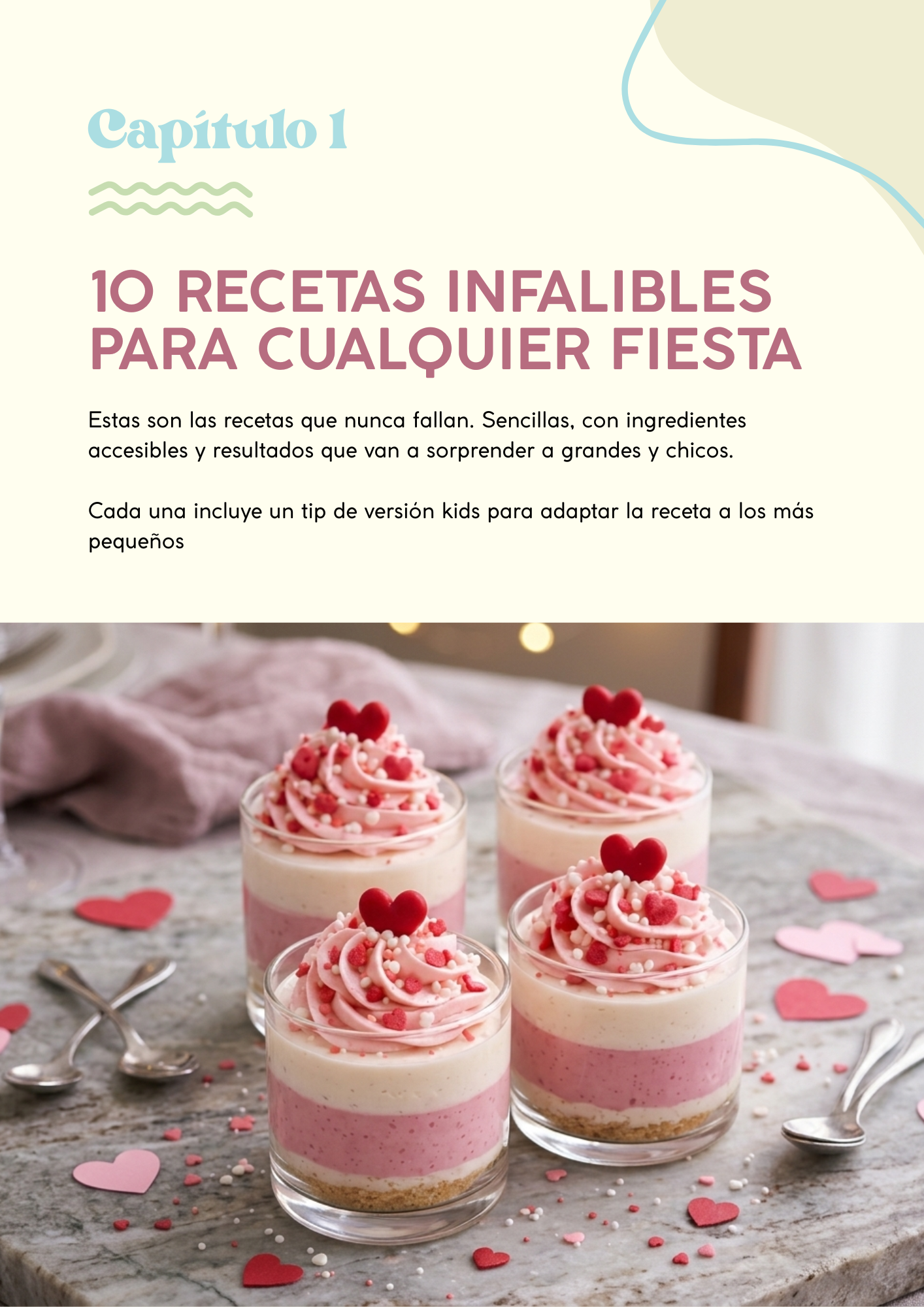 Fiestas en Casa: Postres en Vaso