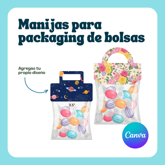 Plantilla: Manijas para Bolsa