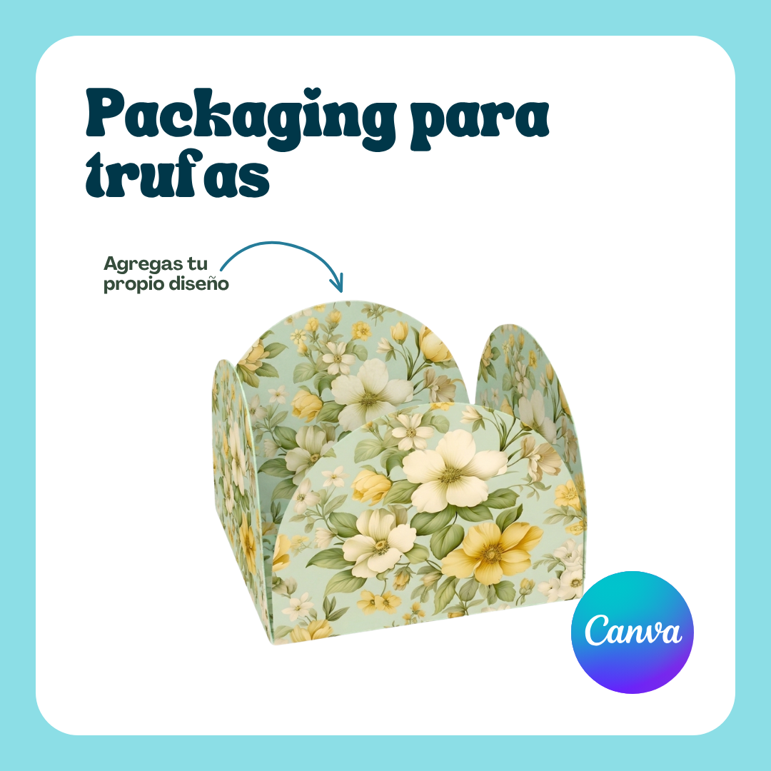 Plantilla: Packaging para Trufa