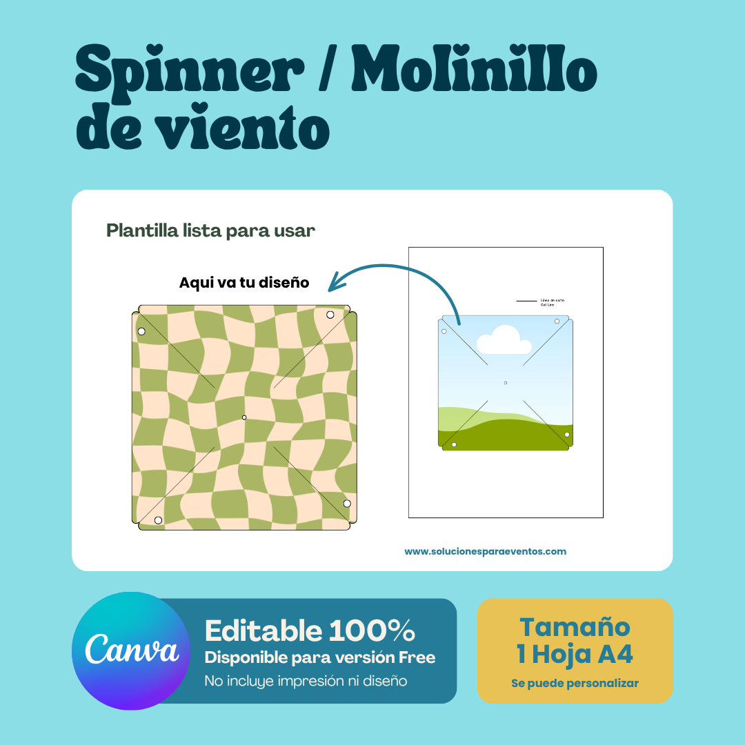 Plantilla: Spinner / Molinete