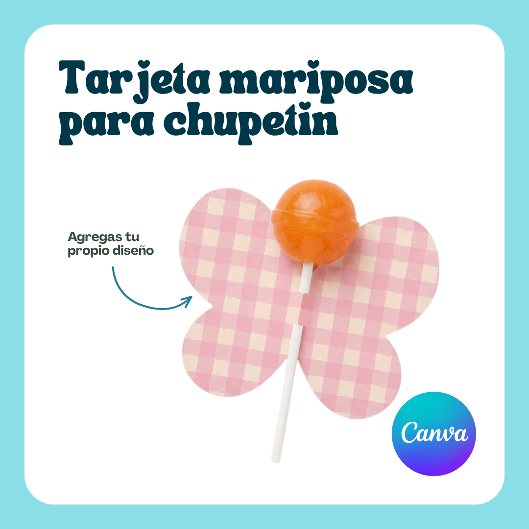 Plantilla: Tarjeta para Chupetín