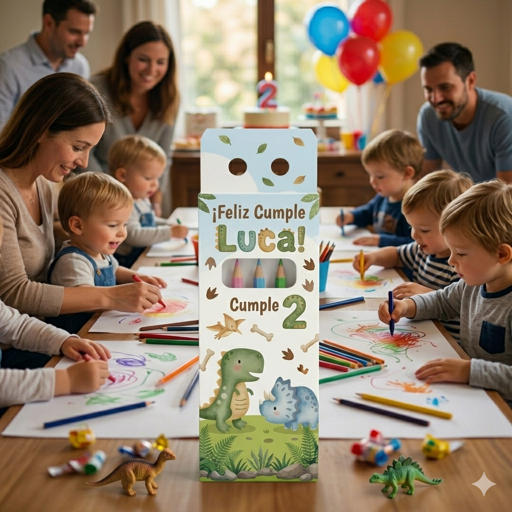 Plantilla: Packaging para lapices